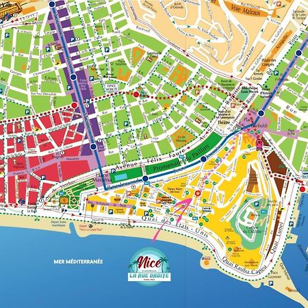 New ! Superbe Studio Vieux Nice - Climatise Bagian luar foto