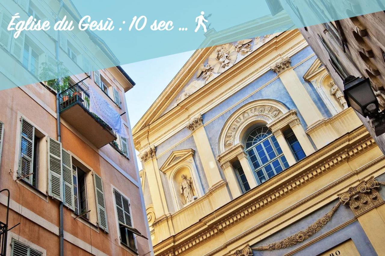 New ! Superbe Studio Vieux Nice - Climatise Bagian luar foto