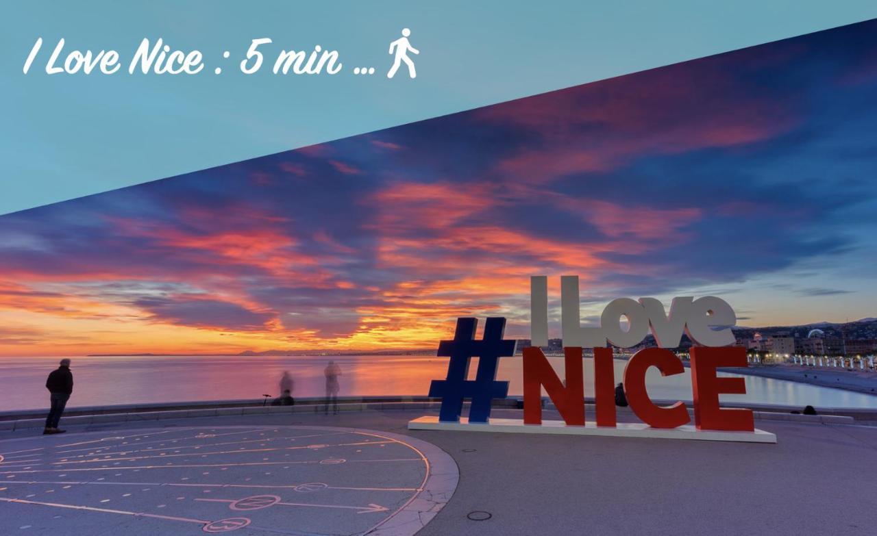 New ! Superbe Studio Vieux Nice - Climatise Bagian luar foto