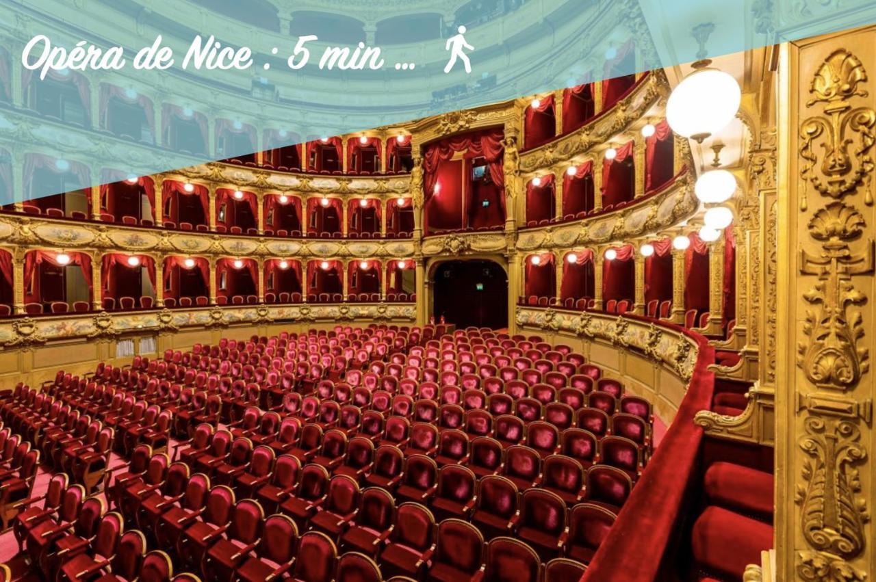 New ! Superbe Studio Vieux Nice - Climatise Bagian luar foto