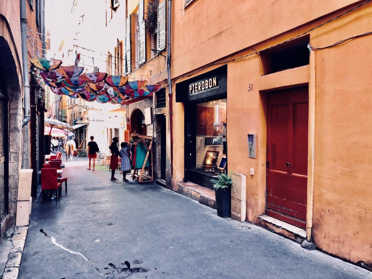 New ! Superbe Studio Vieux Nice - Climatise Bagian luar foto